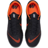 Nike Mercurial VaporX XII Academy Turf Soccer Cleats Black Orange - TraShoes