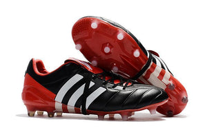 New Adidas Predator Mania Champagne FG Soccer Cleats Shoes Black Red White