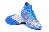 Nike Mercurial Superfly 7 Elite TF Soccers Cleats Shoes Light Blue