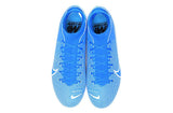 Nike Superfly 7 Academy CR7 AG Soccers Cleats Shoes Blue Sea