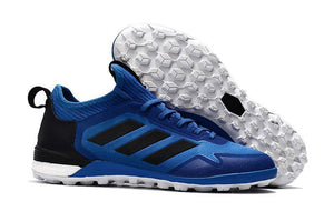 Adidas ACE TF Soccer Cleats Shoes Blue Black White