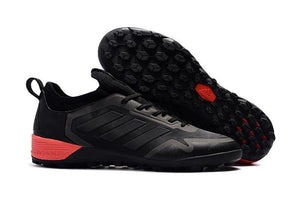 Adidas ACE TF Grass Soccer Cleats Shoes Black Red