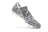 New Adidas New Nemeziz Agility FG TPU Soccer Cleats Shoes White Black Green