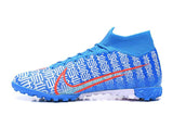 Nike Mercurial Superfly 7 Elite TF Soccers Cleats Shoes Light Blue