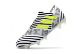 New Adidas New Nemeziz Agility FG TPU Soccer Cleats Shoes White Black Green