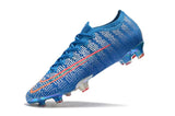 Nike Mercurial Vapor 13 Elite CR7 FG Flyknit 360 Soccers Cleats Shoes Light Blue