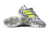 New Adidas New Nemeziz Agility FG TPU Soccer Cleats Shoes White Black Green