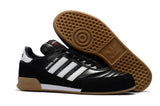 New Adidas MUNDIAL GOAL INDOOR IC Indoor Flat Soccer Cleats Shoes Black White Coffee