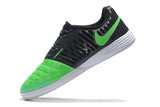 Nike Lunar Gato II IC Soccers Cleats Shoes Black Green