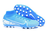 Nike Superfly 7 Academy CR7 AG Soccers Cleats Shoes Blue Sea