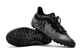 New Adidas Weave TANGO Series TF Small Grass Spike Soccer Cleats Shoes Black Gray