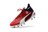 PUMA evoTOUCH Pro FG Soccer Cleats Red White Blue Black