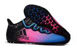 New Adidas Weave TANGO Series TF Small Grass Spike Soccer Cleats Shoes Blue Pink Black