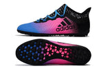 New Adidas Weave TANGO Series TF Small Grass Spike Soccer Cleats Shoes Blue Pink Black