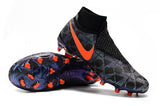 Nike Phantom Vision Elite DF FG Black Orange - TraShoes