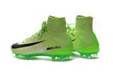 Nike Mercurial Superfly V FG Soccer Cleats Fluorescent Green Black - TraShoes