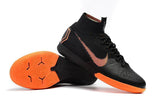 Nike MercurialX Superfly 360 Elite IC Soccer Cleats Black Orange - TraShoes