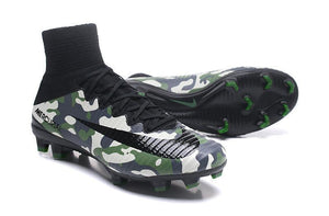 Nike Mercurial Superfly V FG Soccer Cleats Military Camouflage Green - TraShoes