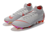 NIKE Mercurial Superfly VI 360 Elite FG Grey Pink - TraShoes