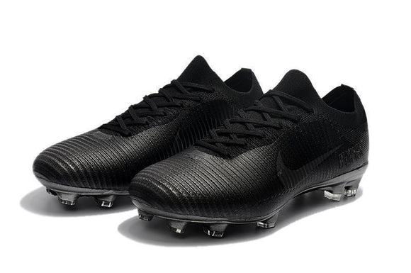 Nike Mercurial Vapor Flyknit Ultra FG Soccer Cleats Black - TraShoes