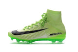 Nike Mercurial Superfly V FG Soccer Cleats Fluorescent Green Black - TraShoes