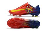 Nike Mercurial Vapor XI Barcelona FG Soccer Cleats Red Blue Yellow - TraShoes