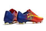 Nike Mercurial Vapor XI Barcelona FG Soccer Cleats Red Blue Yellow - TraShoes