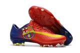 Nike Mercurial Vapor XI Barcelona FG Soccer Cleats Red Blue Yellow - TraShoes