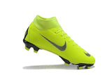 NIKE Mercurial Superfly VI 360 Elite FG Light Green Black - TraShoes