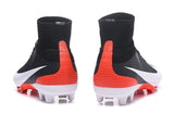 Nike Mercurial Superfly V FG Soccer Cleats Black Orange White - TraShoes