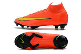 NIKE Mercurial Superfly VI 360 Elite FG Orange Yellow - TraShoes