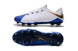 NIke Hypervenom Phantom III DF FG White Blue - TraShoes