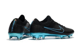 Nike Mercurial Vapor Flyknit Ultra FG Soccer Cleats Black Blue - TraShoes