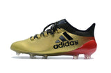 New Adidas X Series FG TPU Soccer Cleats Shoes Gold Black