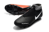 Nike Phantom Vision Elite DF FG Black Orange White - TraShoes