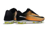 Nike Mercurial Vapor XI FG Soccer Cleats Yellow Black - TraShoes