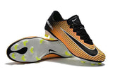 Nike Mercurial Vapor XI FG Soccer Cleats Yellow Black - TraShoes