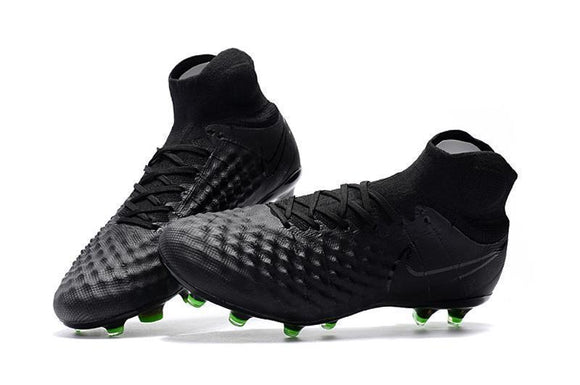 Nike Magista Obra II FG Black Green - TraShoes