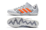 New Adidas Nemeziz Series TF Soccer Cleats Shoes White Gray Orange