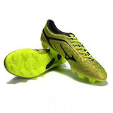 Mizuno Basara 001 FG Soccer Cleats Green Black Safety Yellow - TraShoes