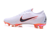 Nike Mercurial Vapor XII Elite FG whitemetal greyorange - TraShoes