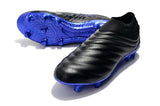 Adidas Copa 19+ FG Black Blue Studs - TraShoes