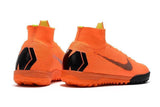Nike MercurialX Superfly 360 Elite Turf Soccer Cleats Orange Black - TraShoes