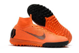 Nike MercurialX Superfly 360 Elite Turf Soccer Cleats Orange Black - TraShoes