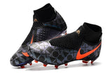 Nike Phantom Vision Elite DF FG Black Orange - TraShoes