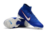 NIKE Mercurial Superfly VI 360 Elite FG Blue White Orange Lining - TraShoes
