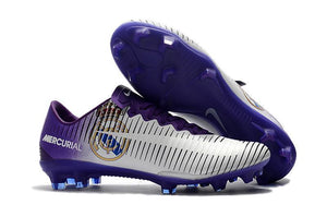 Nike Mercurial Vapor XI Real Madrid FG Soccer Cleats White Purple - TraShoes