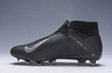 Nike Phantom VSN Elite DF FG Black SIlver - TraShoes