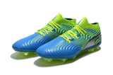 PUMA ONE 18.1 FG Soccer Cleats Blue Green Silver