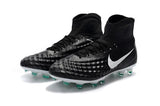Nike Magista obra II FG Black White - TraShoes
